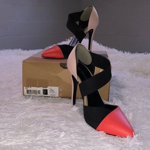 Multicolor Spring Heels